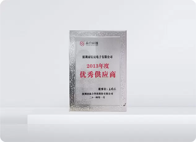 Certificato di fornitore eccellente